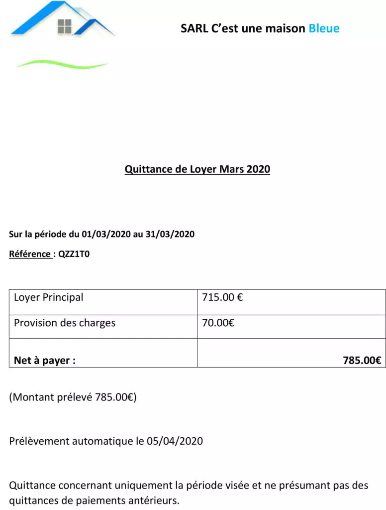 quittance loyer